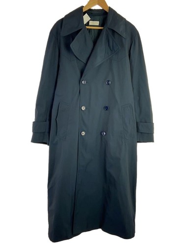 DRIES VAN NOTEN trench Coat navy S Used - 第 1/5 張圖片