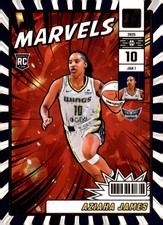 2025 Donruss WNBA #18 Aziaha James Net Marvels Press Proof
