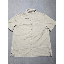 5.11 Tactical Series Men's Short Sleeve Button Up Shirt Khaki Utility Casual XL