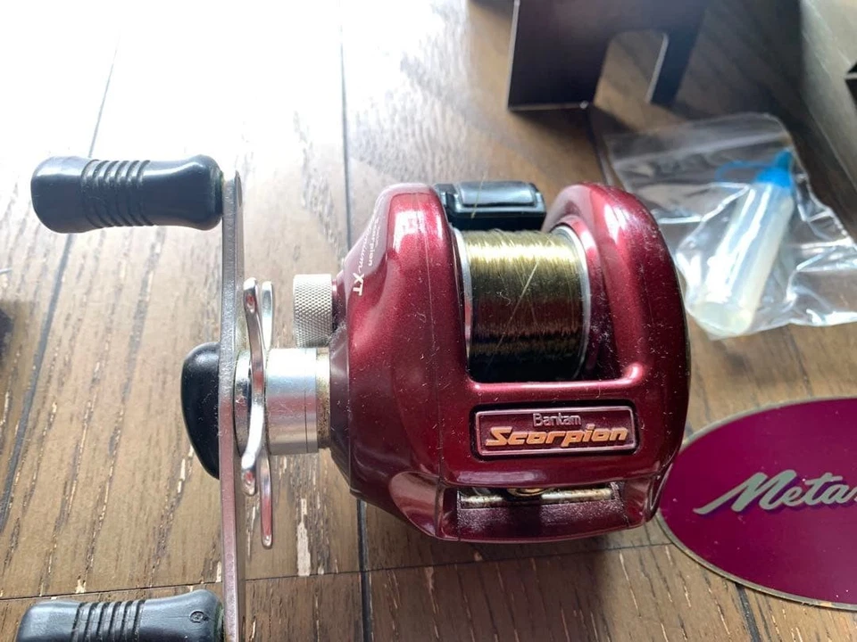 Usado Shimano 92 Scorpion Metanium XT RH321000 con manual y pegatina - Imagen 4 de 4