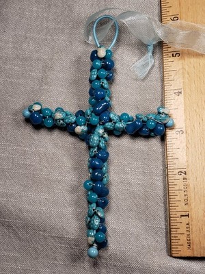 Beautiful Pendant Or Small Wall Cross Religious Christian Gift C30