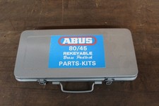Vintage Abus 80/45 Rekeyable Brass Padlock Parts Kit