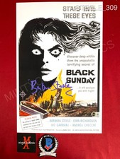 Barbara Steele autographed signed Black Sunday 11x17 photo Asa Vaida Beckett COA