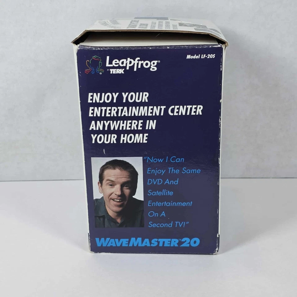 Terk Leapfrog LF-20S 2.4 GHz Wireless Audio Video Transmitter Receiver System - Image 4 of 4