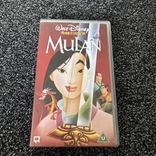 Mulan - Walt Disney - PAL VHS Video Tape - (A278)