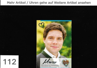 Bretscher-Coschignano - Autogrammkarte signiert - Schauspiel - mehr Siehe Bilder