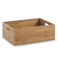Zeller Aufbewahrungskiste Bambus Holzkiste BüRo Haushalt 40X30X14 Cm 13341