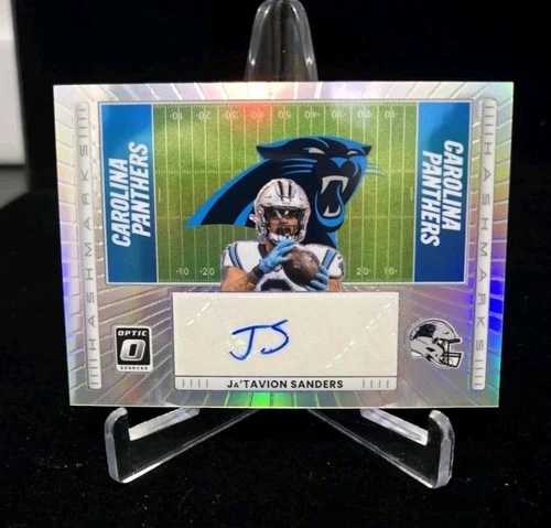 2025 Donruss Optic Ja'Tavion Sanders Base (RAW)