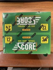 Lot of 2 - Factory Sealed 24 Pack Retail Box 2025 Score NFL Football Cards