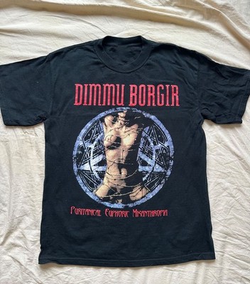 2001 Dimmu Borgir Band Puritanical Euphoric Misanthropia T-shirt S to 5XL SE664