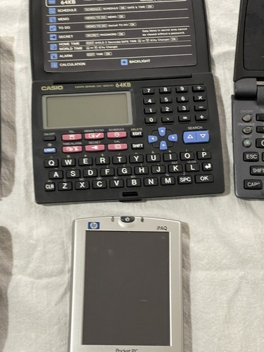 Lot of 6 Vintage PDA's Visor, Sony, Palm, HP, Casio 1990-2000s As is for Repair - Picture 8 of 9