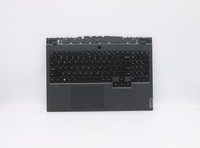 Lenovo Legion 5-15IMH05H Cover Handauflage Touchpad Tastatur US Grau 5CB0Z26890