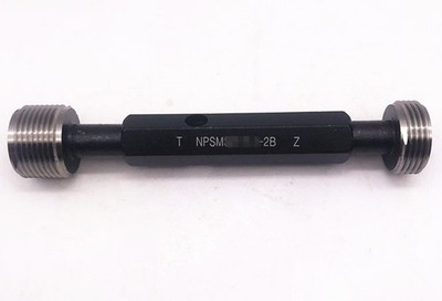 New  1pc NPSM 1 inch-11.5  2B  Right hand Thread Gauge Plug Gage &ex