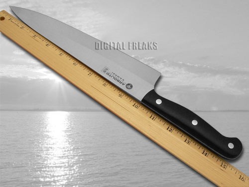 Boker Arbolito Kampai Deba II Kitchen Knife Black Full Tang 03BA8320 - Imagen 3 de 4