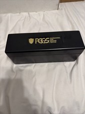 BLACK PCGS Storage Slab Holder Box - Used - Can hold 20 PCGS Slabs 