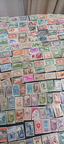 LOT DE + DE 1000 TIMBRES DES COLONIES & AFRIQUE OBLIT CHARNIERES - VOIR PHOTOS - Foto 17 di 24