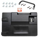 Refresh Kit BLACK Rear Door Card Interior Trim Panel & Handle for Defender 02-16