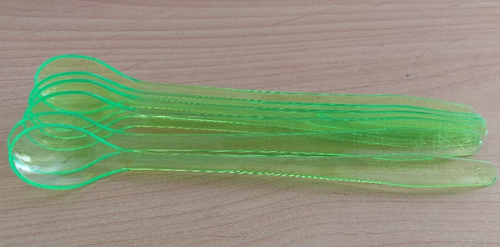 6 cucchiai da ghiaccio verde di Fackelmann lunghi circa 22,5 cm