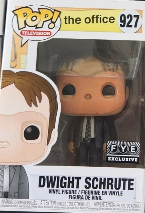 Funko Pop! Vinyl Figure:  The Office Dwight Schrute #927 *NOS READ*