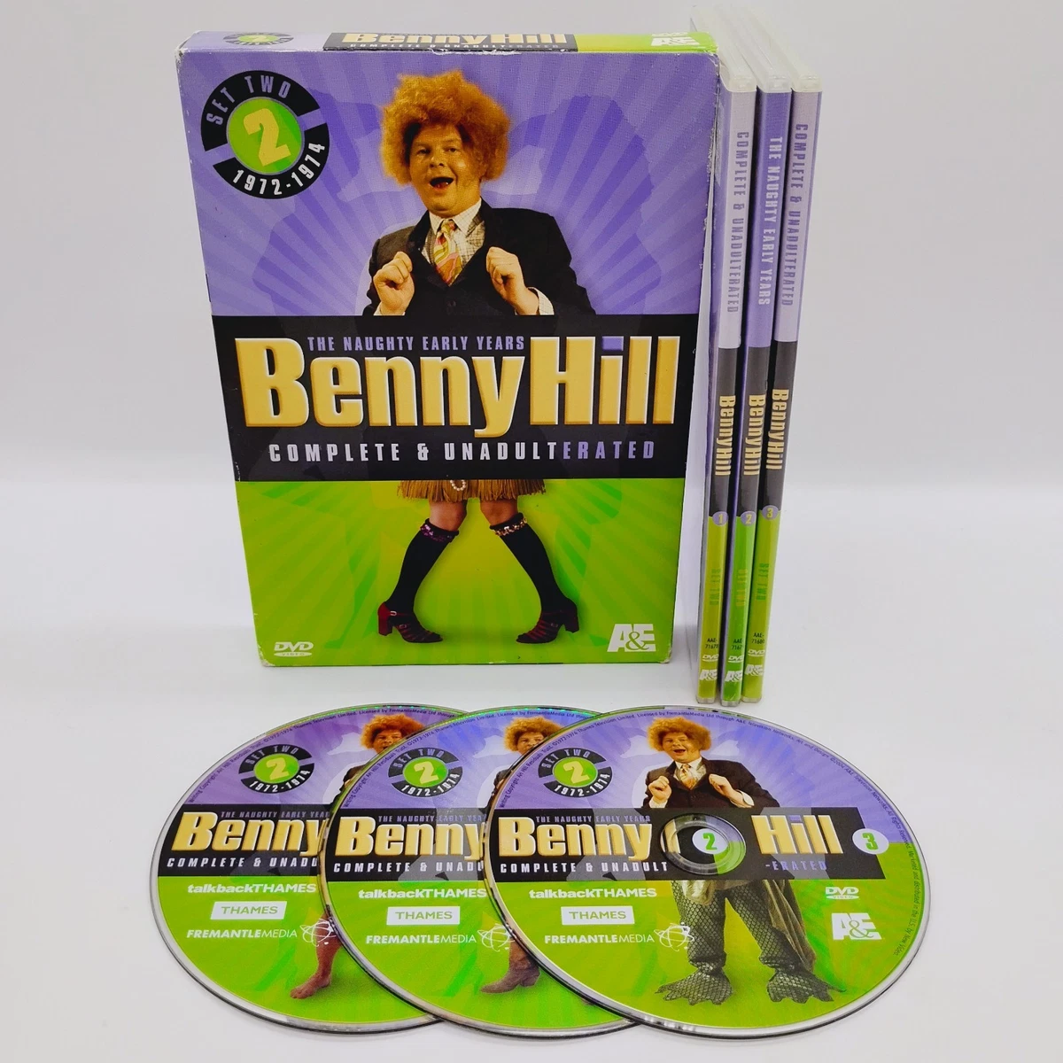 その他 Benny Hill Set 3: Naughty Years - Comp &amp; Unadult [DVD] Amazon.com: Benny Hill Complete and Unadulterated - The Naughty