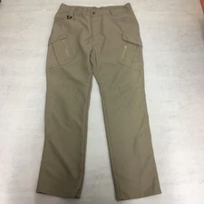Tactical Series Trousers Mens W36 L30 Beige Cargo Straight Lightweight Military 