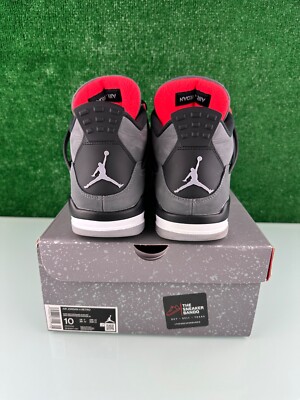 Size 10 - Jordan 4 Retro Mid Infrared (CLEAN!) 195866061552