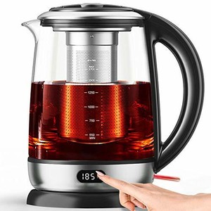 AICOOK Electric Kettle 1.7L Glass Tea AICOOK Electric Tea Maker, Tea Press