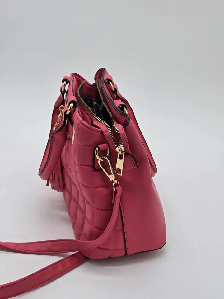 BOLSO ROSA DE LUJO TAMAÑO MEDIANO Foto 4 de 4