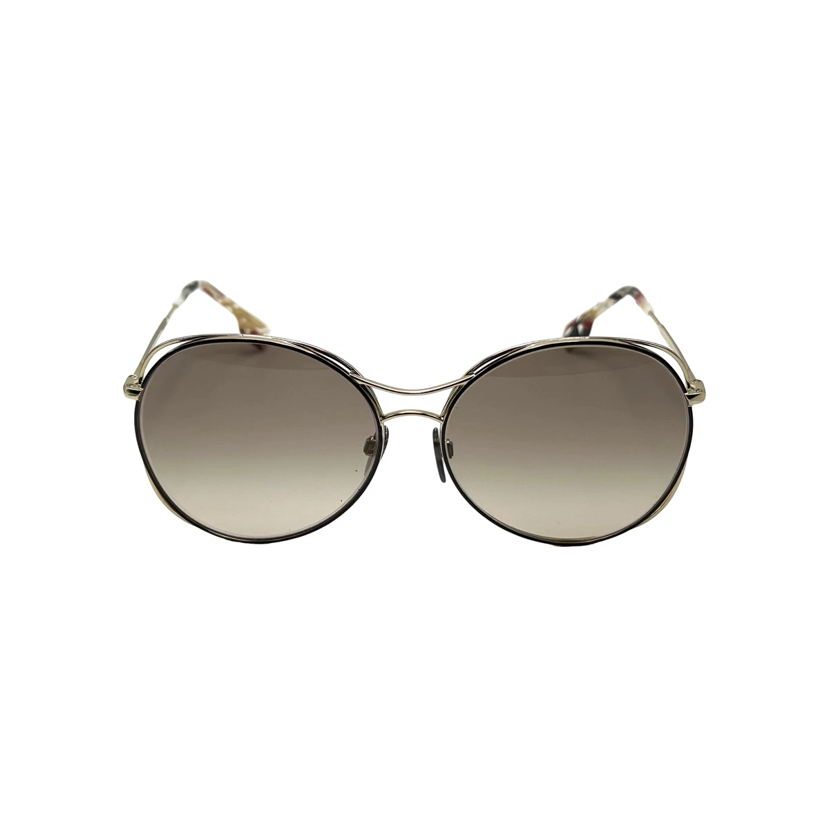 Burberry Brown Aviator Sunglasses for Women for sale | eBay display picture 2