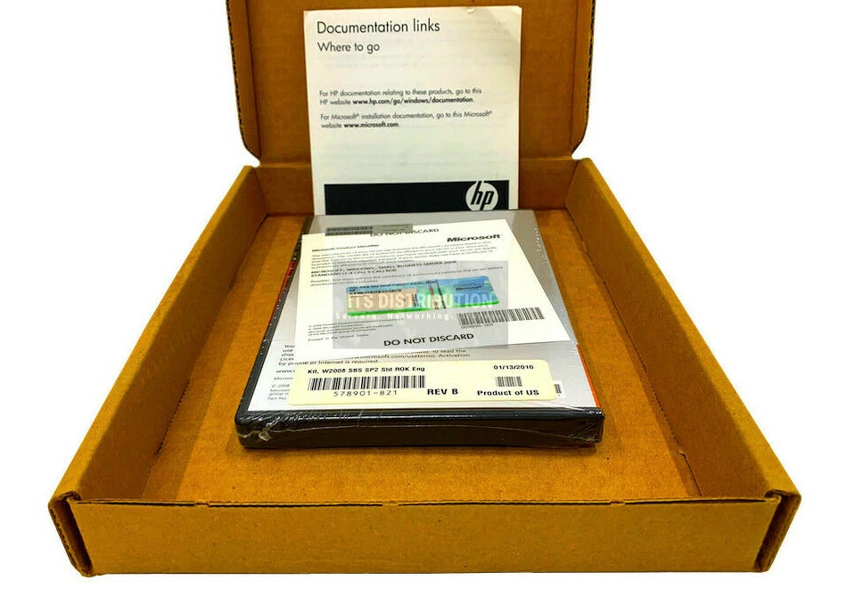 578891-B21 I HP MS W2008 SBS SP2 SW BRAND NEW - Image 2 of 4