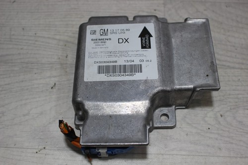 Airbag Steuergerät 13170589DX Siemens 330518650 Opel Vectra C Bj,04