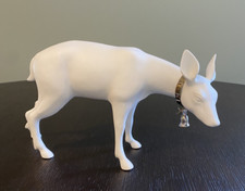 Dept 56 Winter Silhouette Snowy White Deer Do...