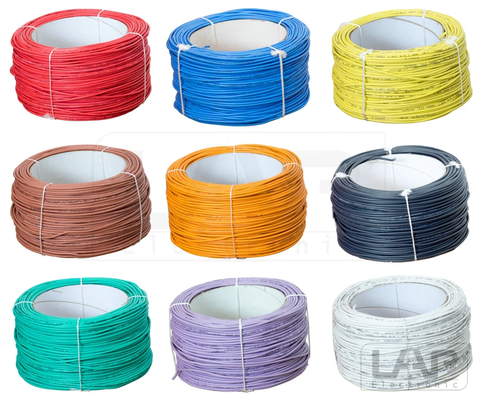 Kabel SIF Silikonkabel Silikonlitze Leitung Silikon flexibel verzinnt 180 grad C