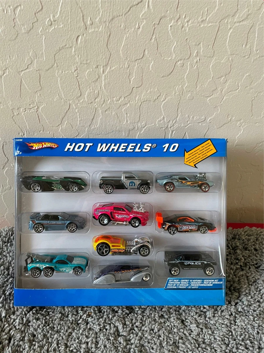 Hot Wheels® Coffret 10 Vehicules, 54886