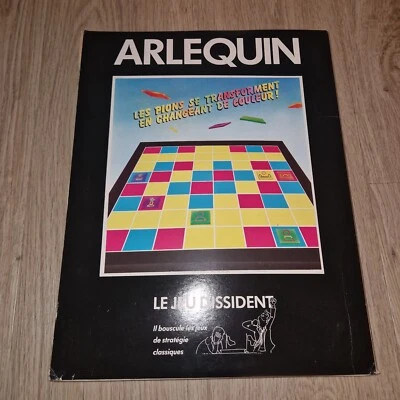 Arlequin Le Jeu Dissident Brettspiel 💯 Neuwertig 👌 Vintage Top Zustand  - Bild 1 von 4