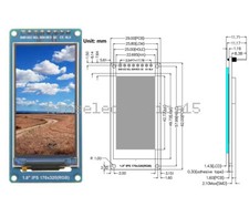 1.9" IPS Full Angle 170x320 ST7789 TFT LCD Color Screen Module SPI Serial Port