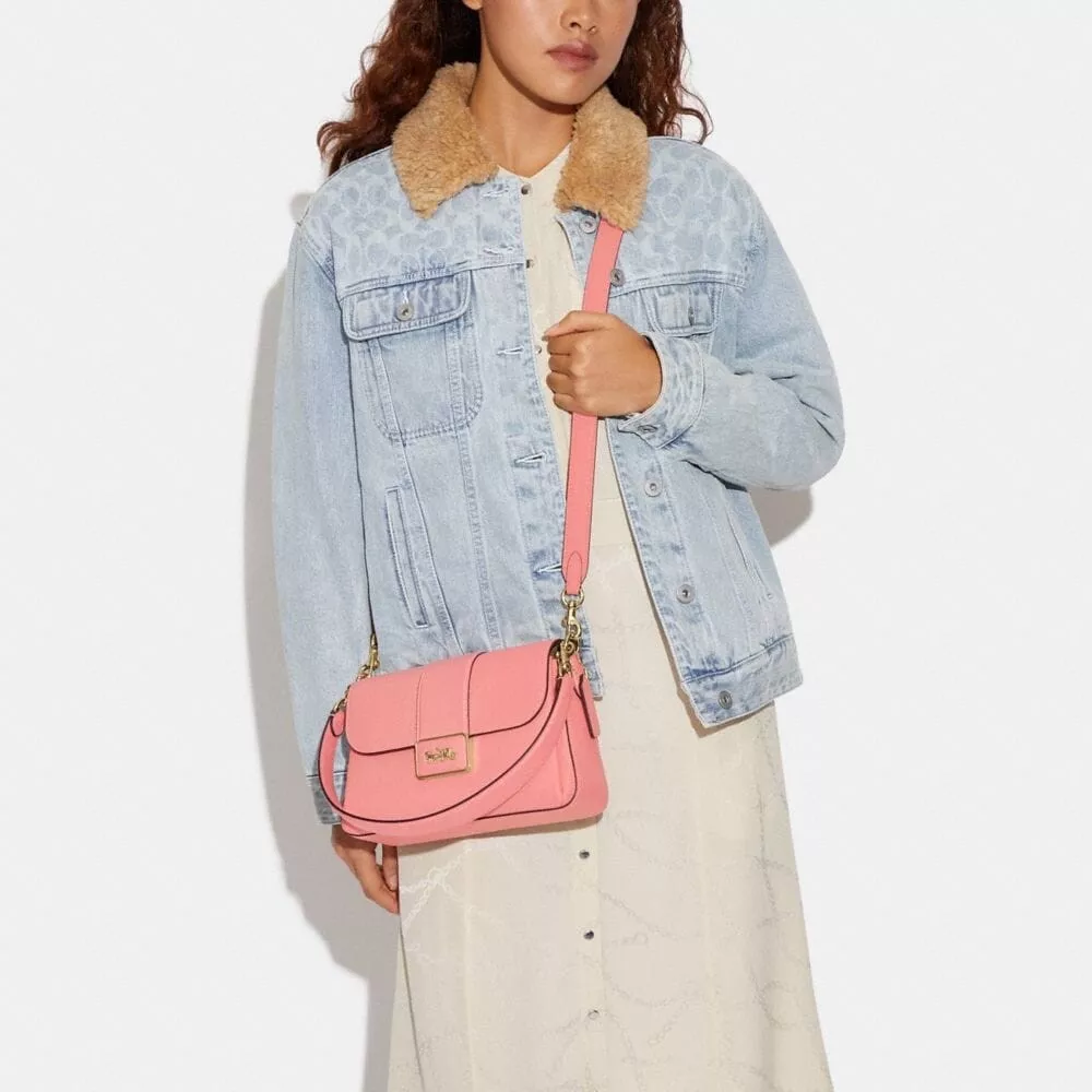 COACH Grace Shoulder Bag CANDY PINK NEW with Tags Crossbody
