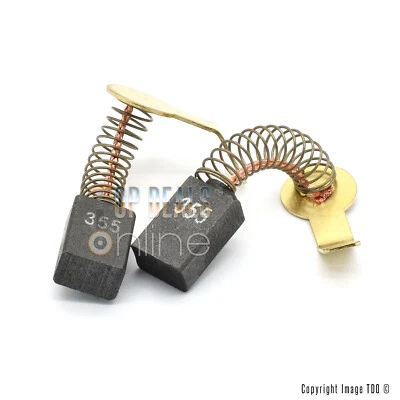 TITAN TTB355CHN Chainsaw Carbon Brushes for *READ DESCRIPTION Before Purchasing*
