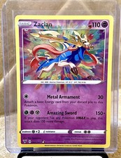 Zacian Pokemon TCG Vivid Voltage 82/185 Amazing Rare Near Mint on eBay