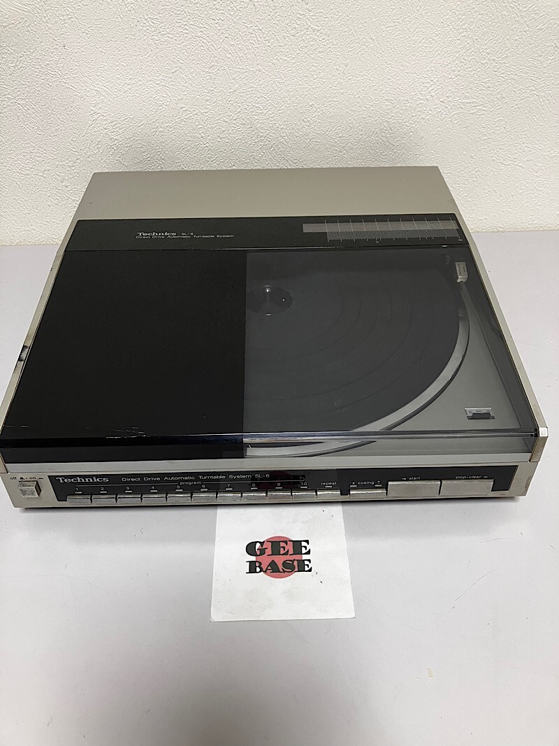 Technics SL-6 Direct Drive Automatic Turntable System Free