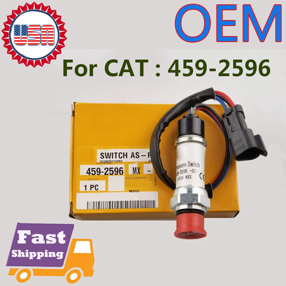 OEM 459-2596 Pressure Sensor 4592596 For CAT WHEEL-TYPE LOADER 