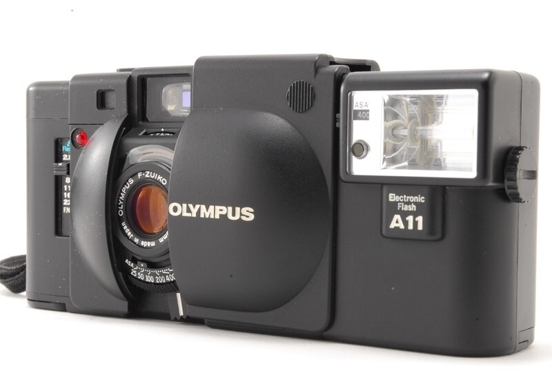 Read 【For Parts or Repair】 Olympus XA 35mm Film Camera A11 Flash From