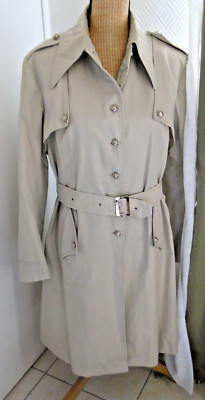 Damen Trenchcoat Regenmantel Vintage 1970 NINO FLEX LUXUS Diolen