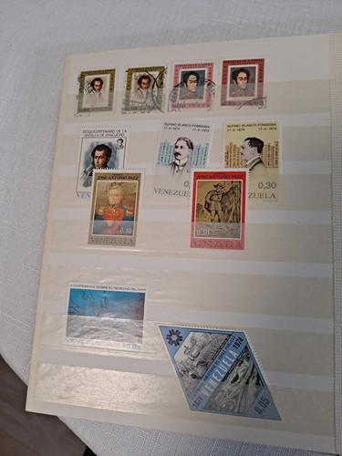 Álbum de colección de estampillas de Venezuela 7x9 - Imagen 7 de 13
