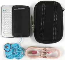 Sony Ericsson TXT Pro CK15a - Black and Silver Chatr Very Rare Smartphone