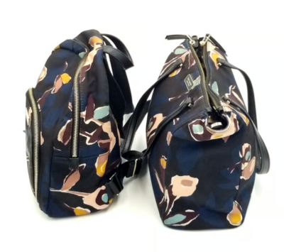 kate spade navy floral backpack with matching wallet set kate spade new york Floral Backpack Bags & Handbags for  main image 4