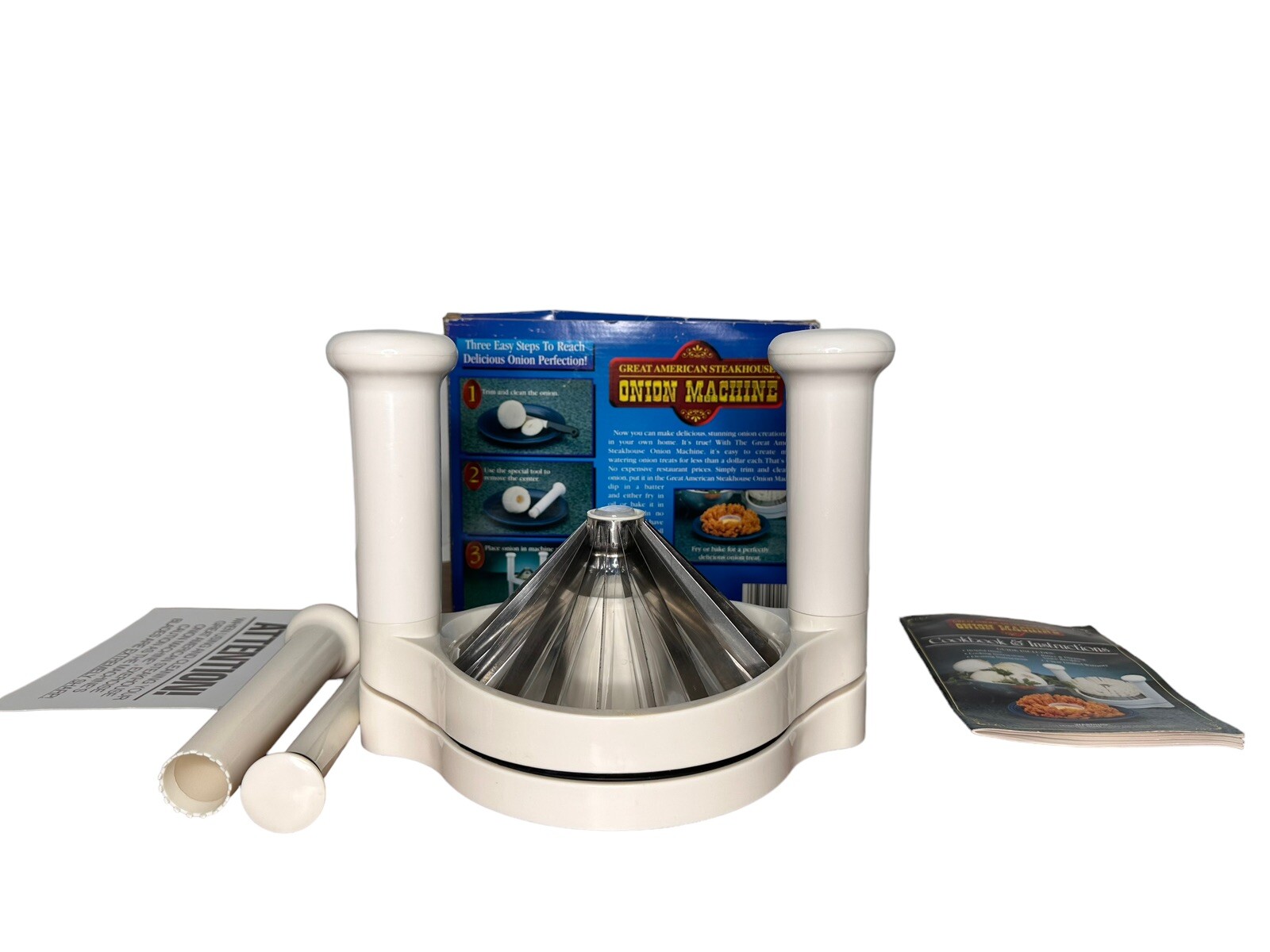 Great American Steakhouse ONION MACHINE Blooming Onion Maker eBay