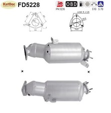 ✅ Ruß-Partikelfilter für Audi A6, 2.0 TDI, 100/120/125kW, Euro 5