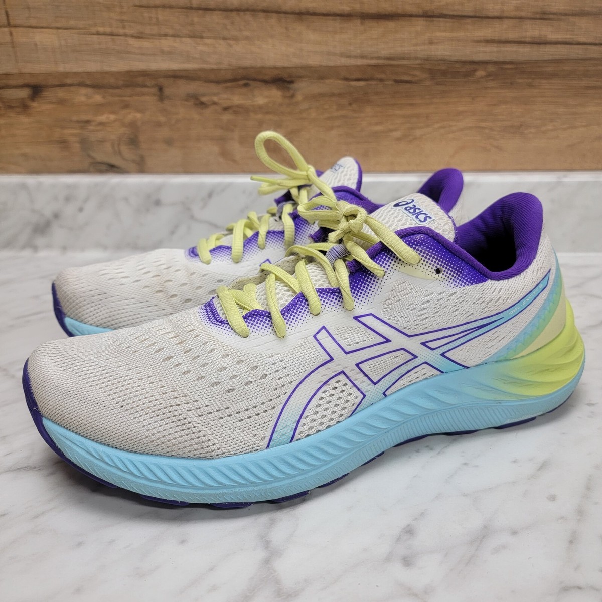 Size 9.5 - ASICS GEL-Excite 8 White for sale online | eBay