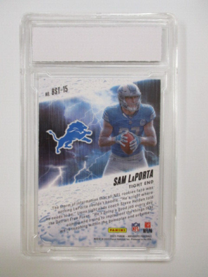 2023 Panini Absolute - By Storm Sam LaPorta #BST-15 (RC) for sale
